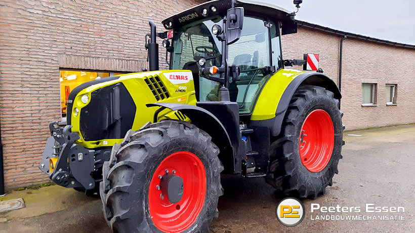 Peeters Essen Afgeleverd - 15 feb 2022 - Claas Arion 550 Cis