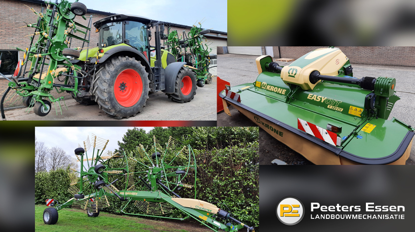 Diverse Krone machines afgeleverd