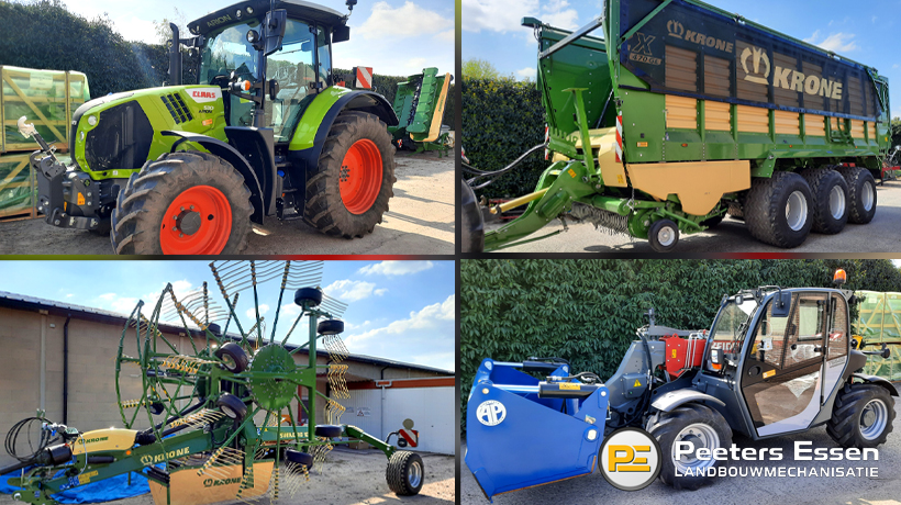 Afgeleverd Claas Arion 530 Cis – Weidemann T5522 – Krone ZX470GL – Krone TC930