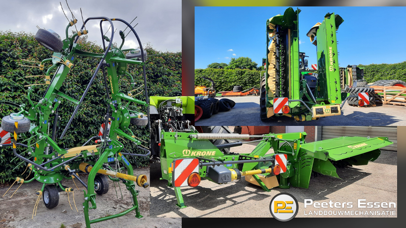 Afgeleverd diverse Krone machines