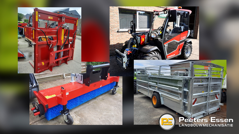 Afgeleverd Weidemann T4512 – Sweep HSTV600 – Joskin Betimax – BVL Topstar 110