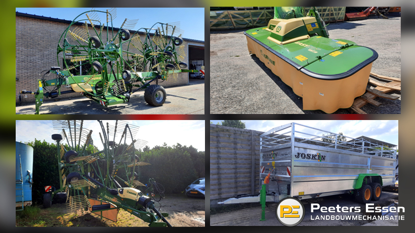 Afgeleverd Betimax 7500 – Krone F280 – Krone Swadro TC930 – Krone Swadro TC1250